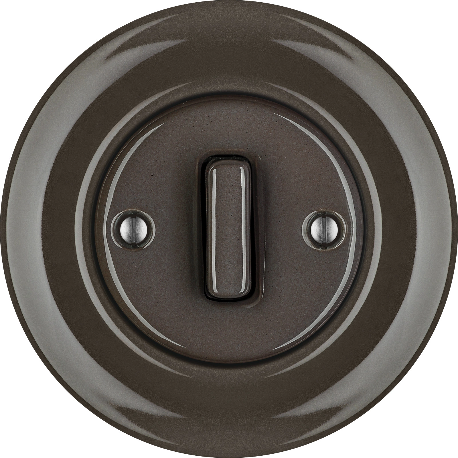 Porcelain switches - a single key - SLIM () - BRUNETUM | Katy Paty