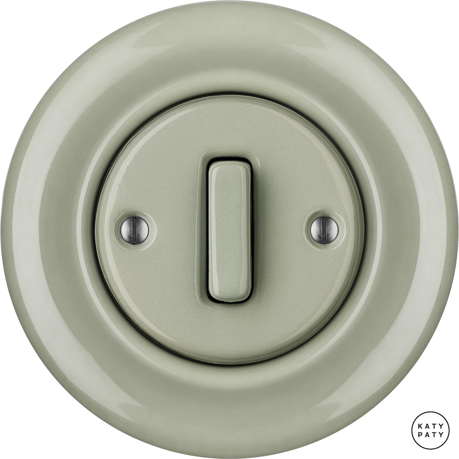 Porcelain switches - a single key - SLIM () - CHLORA | Katy Paty