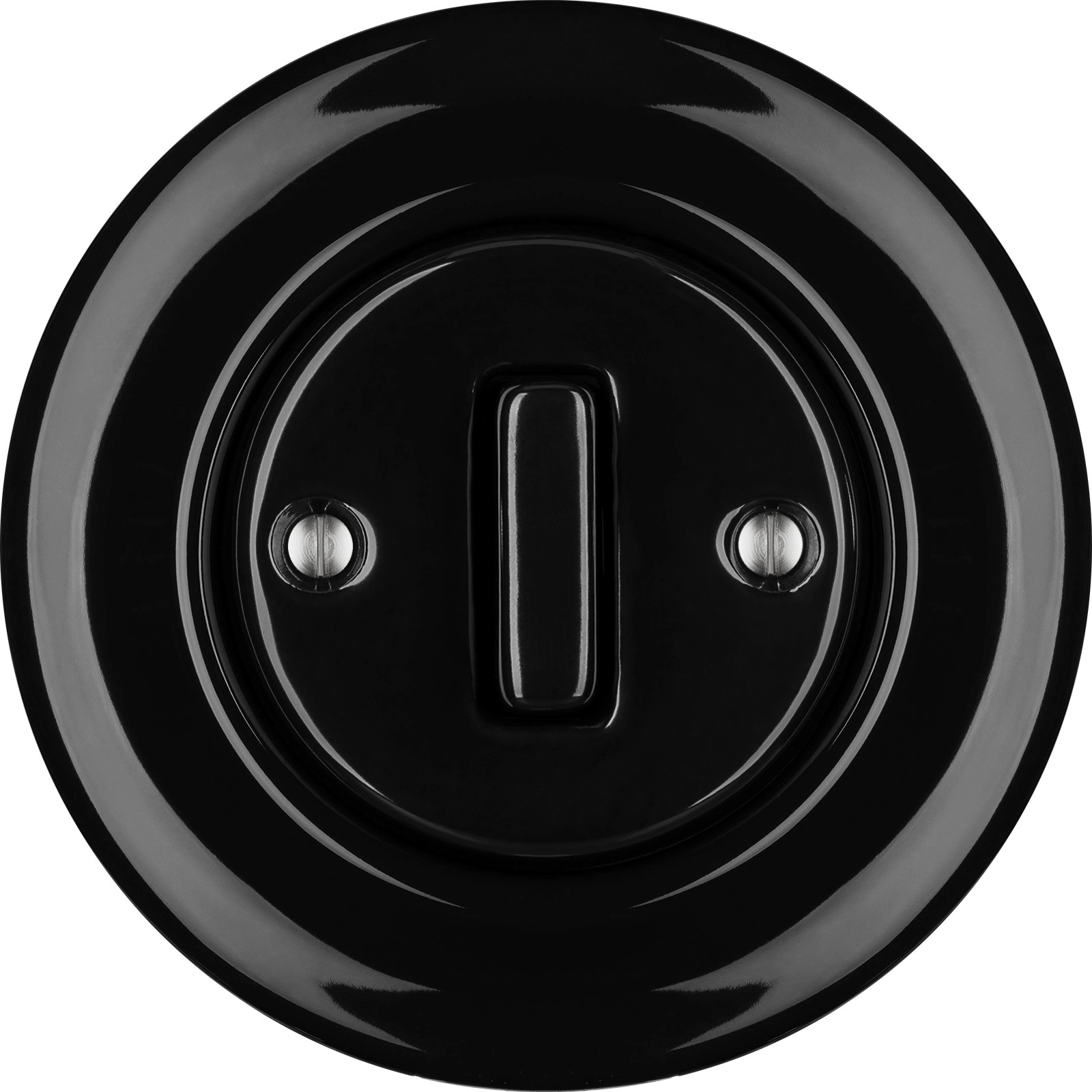 Porcelain switches - a single key - SLIM () - NIGRA | Katy Paty